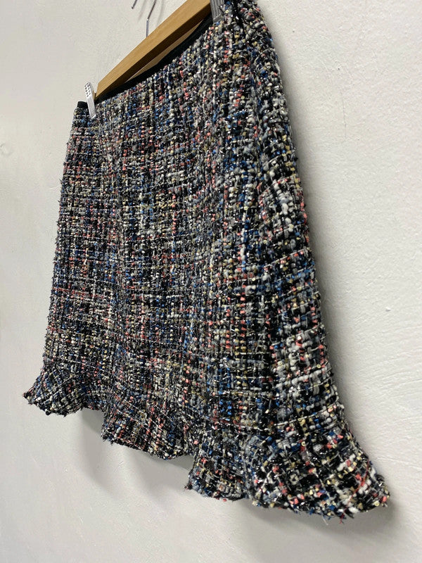 Fabulous River Island Multi Coloured mini skirt UK8 KM004