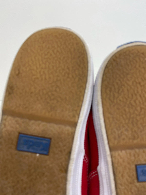 Fab Cherry Red Classic Keds Uk7.5 trainers JH001