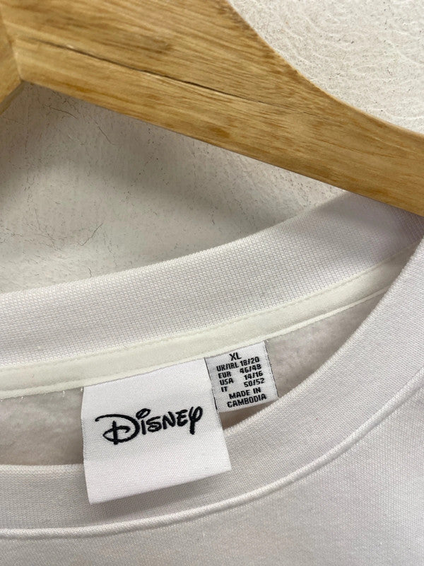 Fabulous Primark Mickey Mouse printed white jumper XL KM005