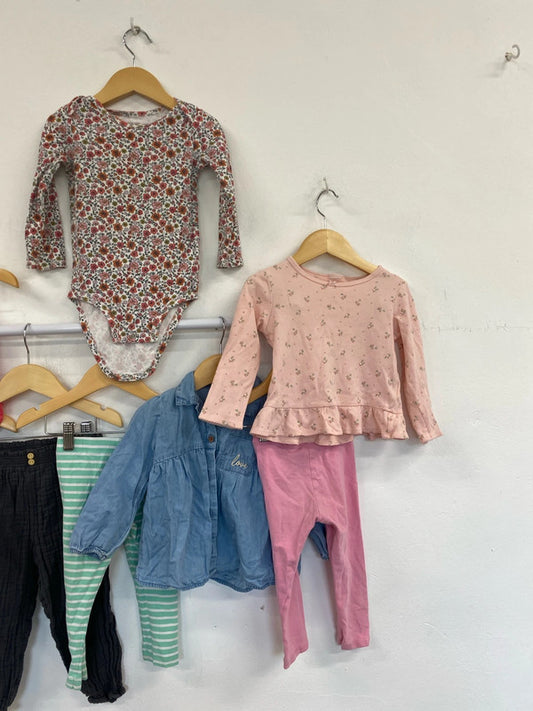 Girls Adorable Colourful Casuals Bundle 18-24 Months #41 AL002