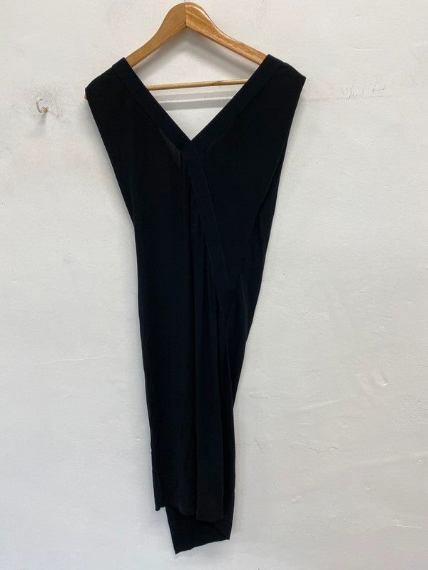 Fabulous Apryl Dress UK6 black asymmetric dress SD002