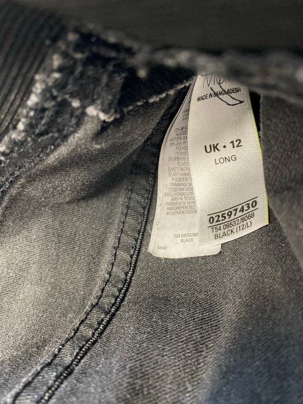 Fabulous duo of Jeggings Uk12 Long M&S Shein #6 SG090