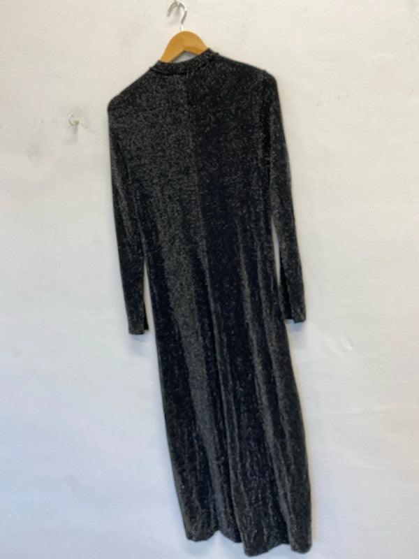 Fabulous Monki Evior sparkly maxi jumper dress UkM New JR001