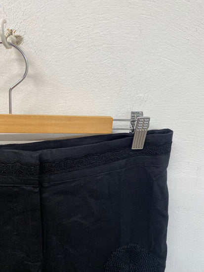 Fabulous H&M embellished Pants 12 Black DM002