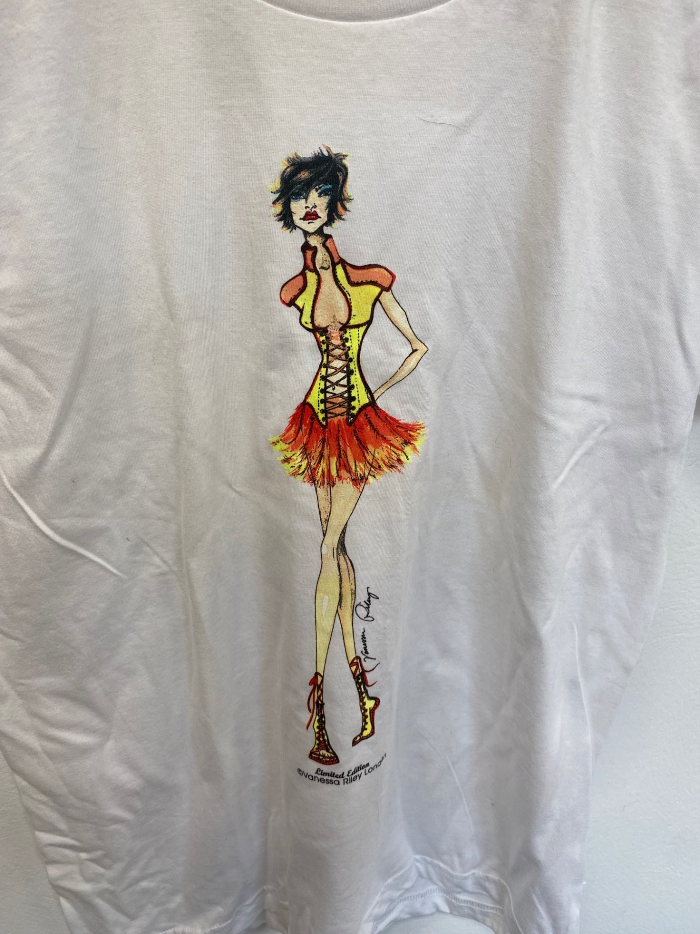 Fabulous Vanessa Riley T-Shirt XL White DM002