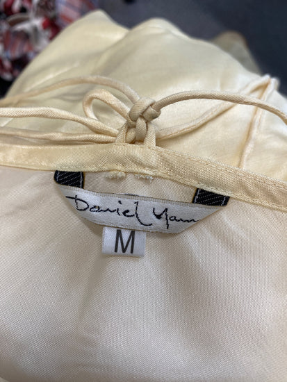 Fabulous Daniel yam Dress M Yellow summer WLH01