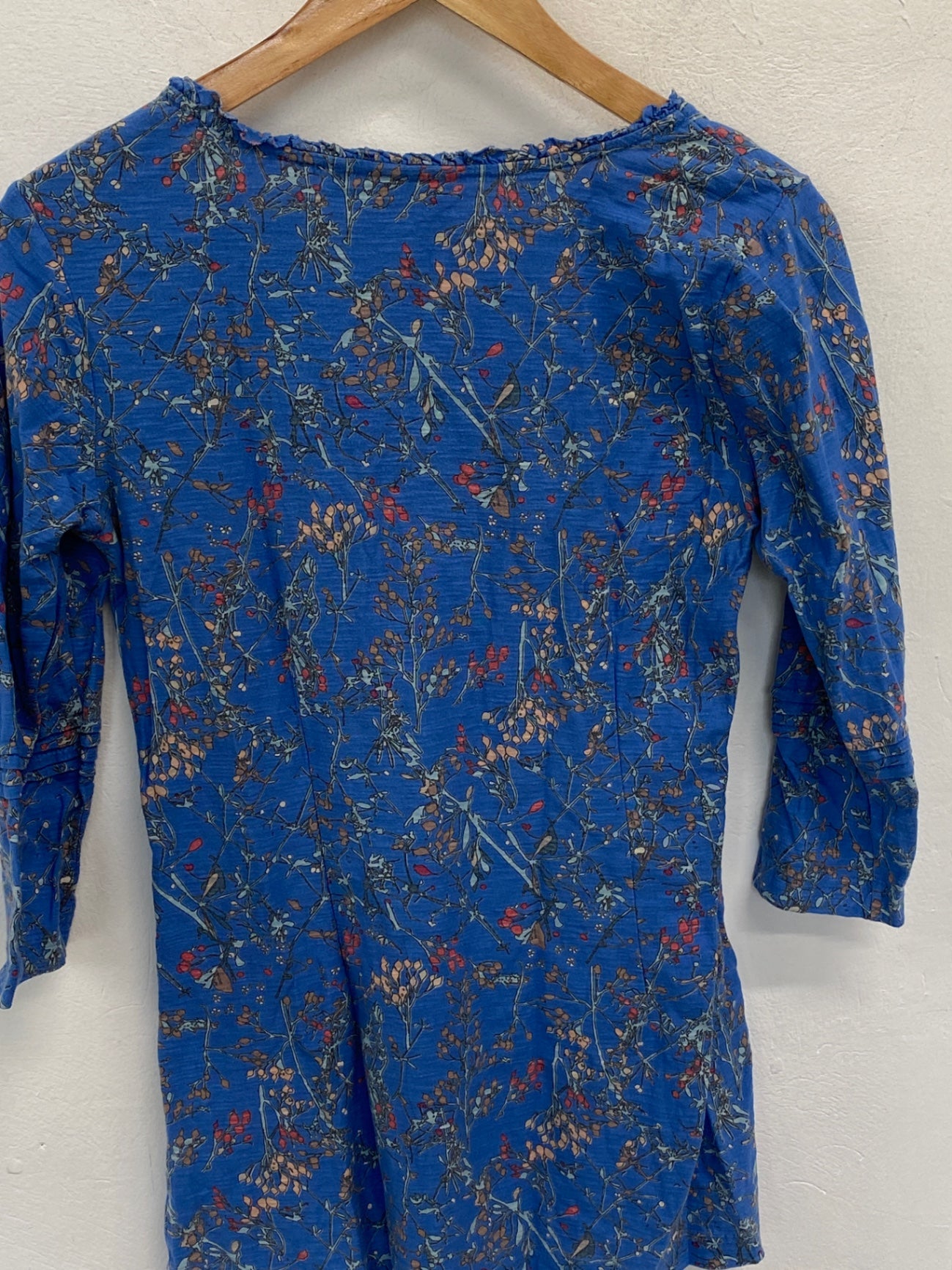 Fabulous Adini Blouse Uk xs Blue floral WLH01
