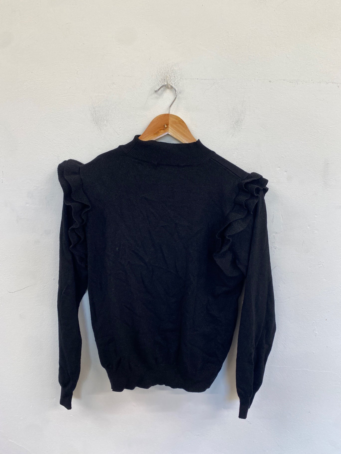 Fabulous Marks & Spencers Sweater UK 14 Black Sparkle LB001