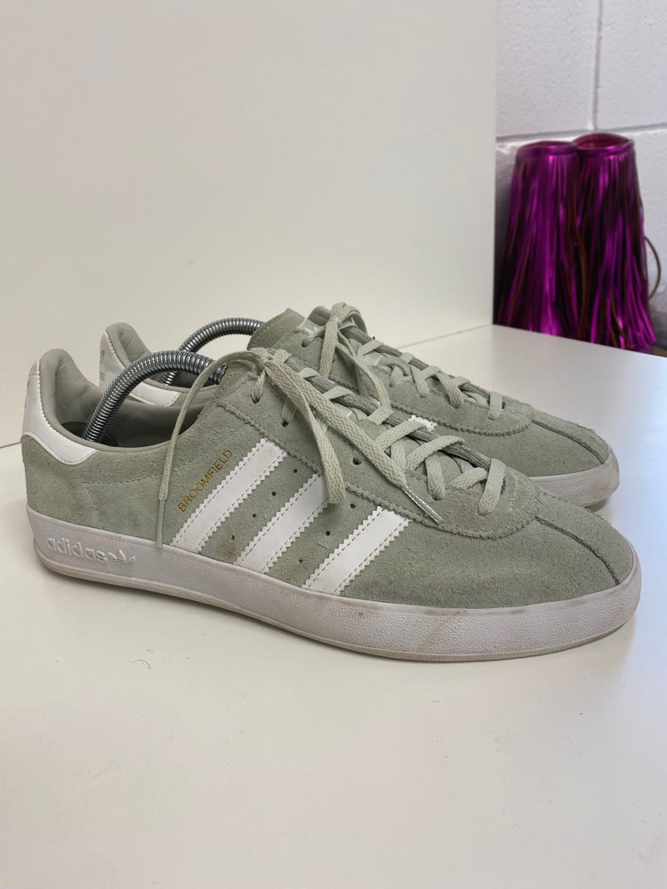Fabulous Adidas Broomfield Sneakers UK 9 Mint Green LK006