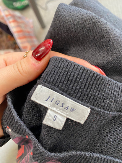 Fabulous Jigsaw T-Shirt Uk s Red/Black silk WLH01