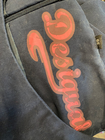 Fabulous Desigual Dress UK 10 Navy Blue designer WLH01