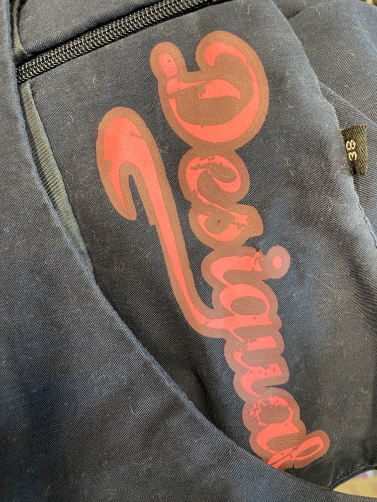 Fabulous Desigual Dress UK 10 Navy Blue designer WLH01