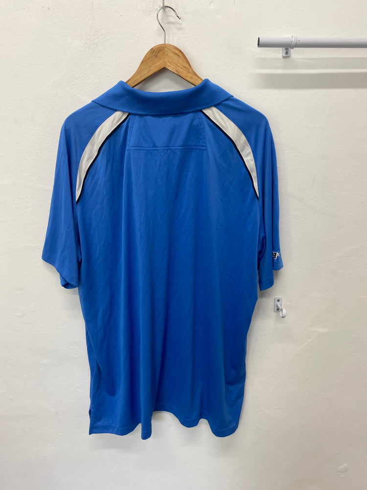 Fabulous Doha Golf Club Qatar Polo Shirt XXL Blue LK006