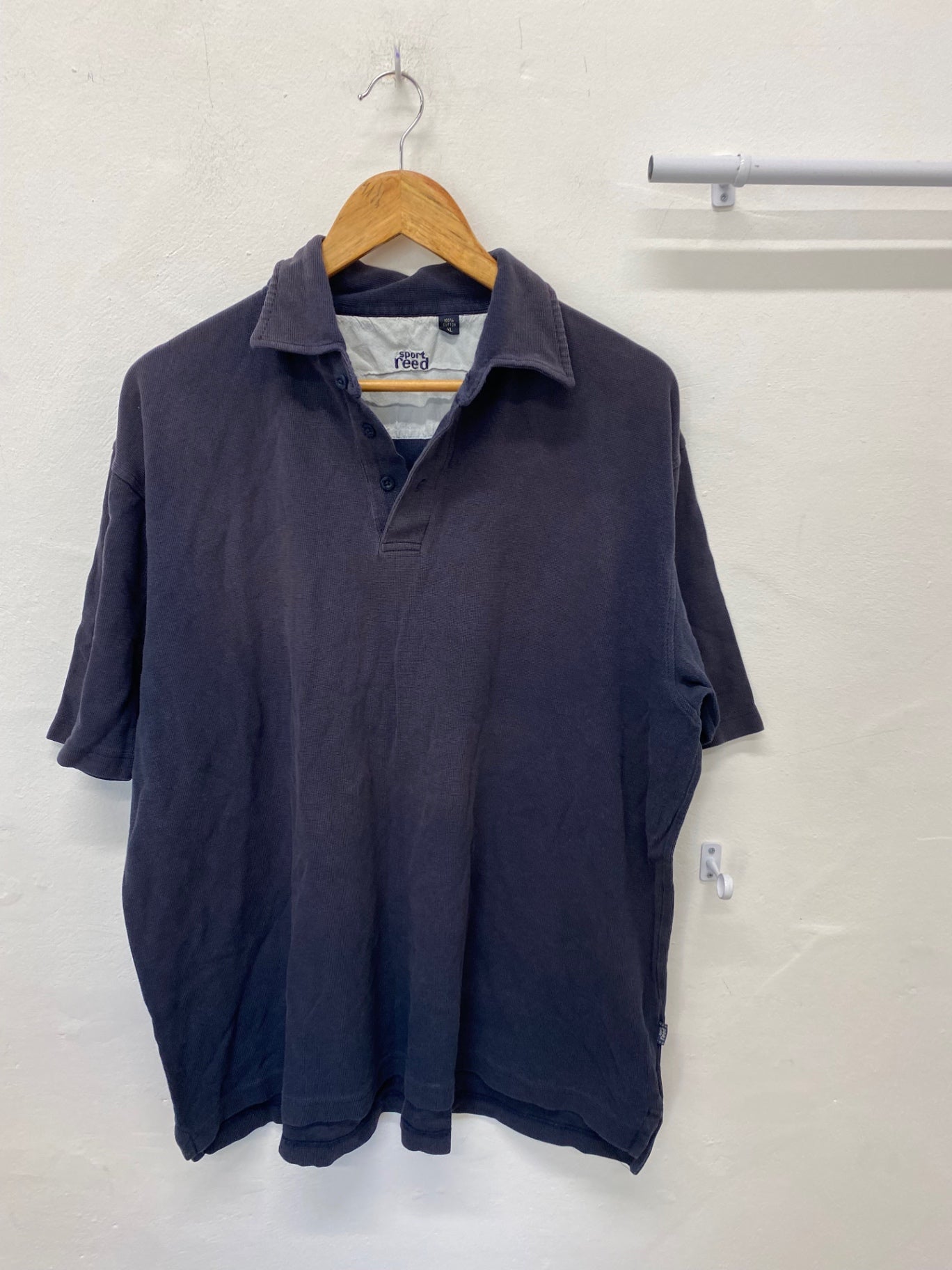 Fabulous Sport Reed Polo Shirt XL Navy Blue Golf top KM001