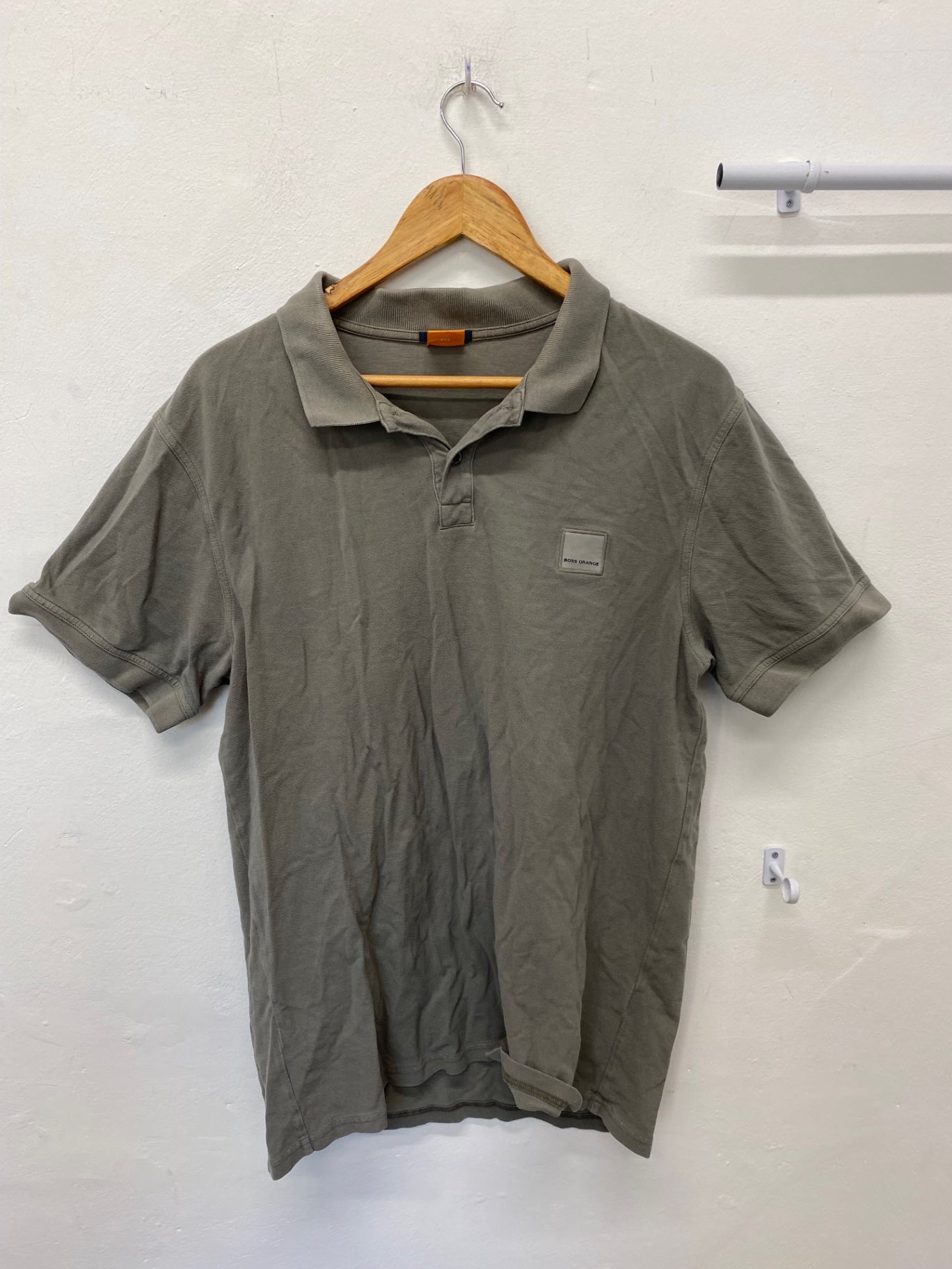 Fabulous BOSS  Orange Label Polo Shirt XXL Olive Green kM001