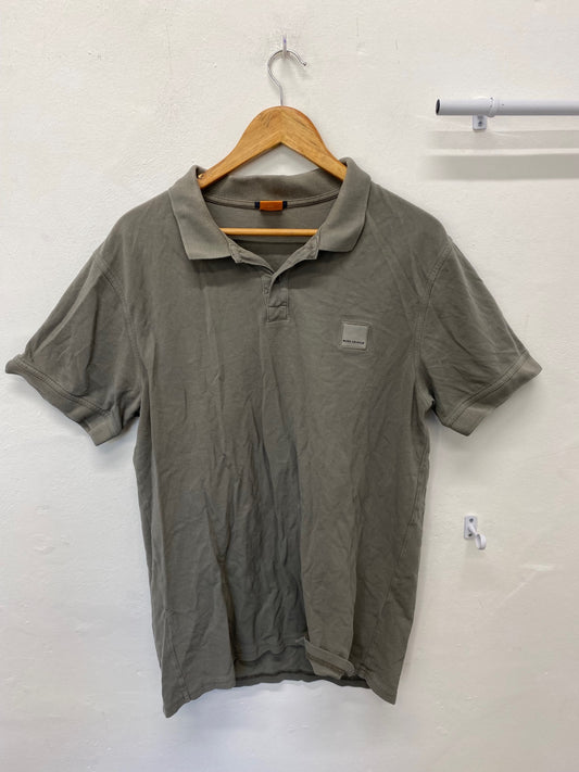 Fabulous BOSS Orange Label Polo Shirt XXL Olive Green kM001
