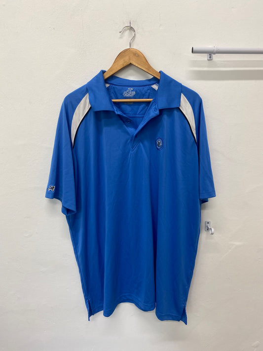 Fabulous Doha Golf Club Qatar Polo Shirt XXL Blue LK006