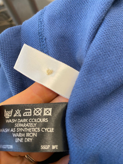 Fabulous Austin Reed Polo Shirt XL petrol blue classic KM001