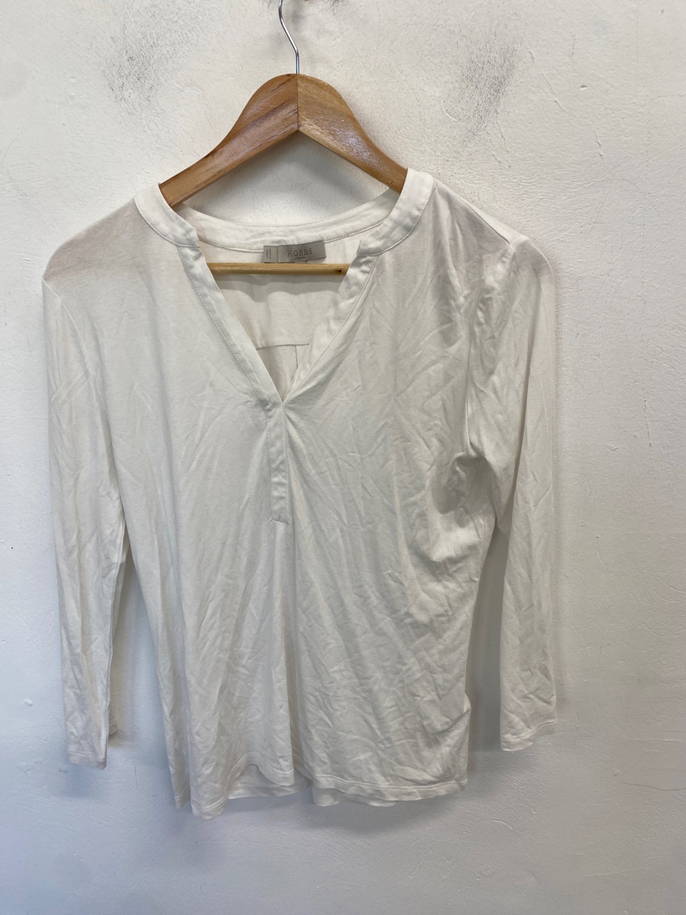 Fabulous Hobbs Top S White casual summer WLH01