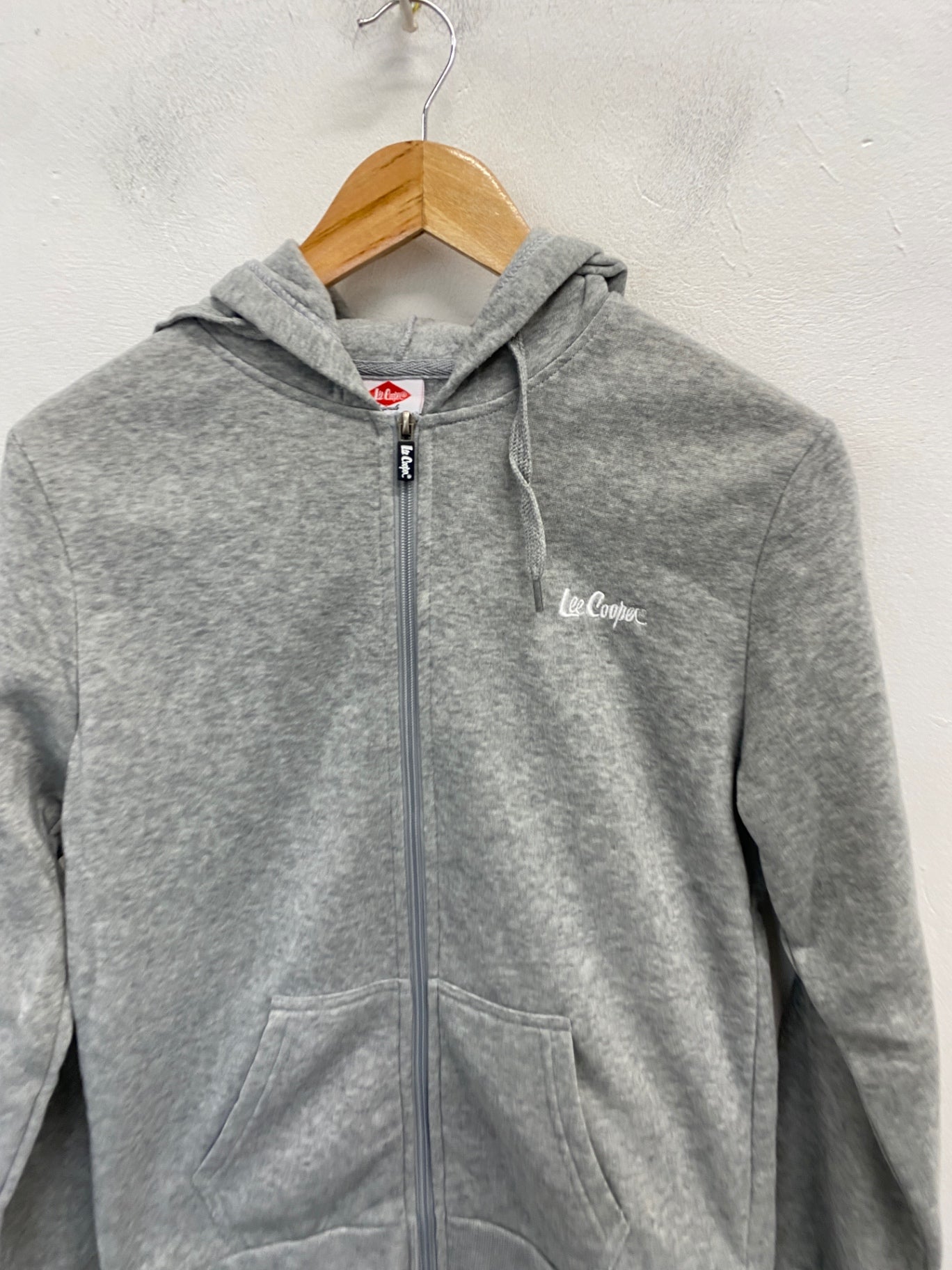 Fabulous Lee Cooper Hoodie UK 10 Gray casual WLH01
