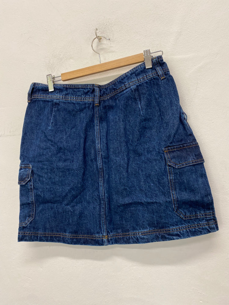 Fabulous V by Very Mini Skirt 16 Dark Blue BNWT LB001