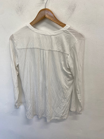 Fabulous Hobbs Top S White casual summer WLH01