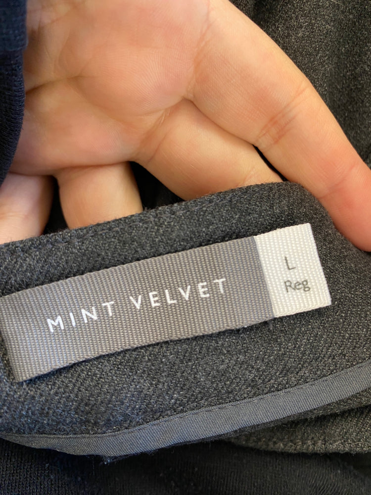 Fabulous Mint Velvet Suit Set M & L Dark Grey