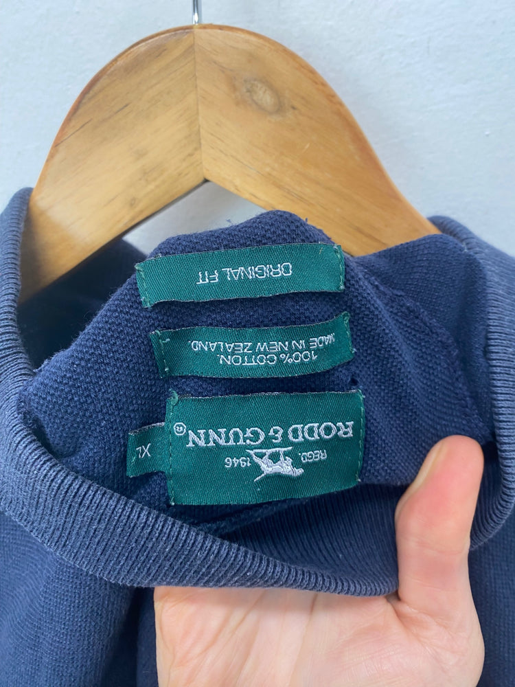 Fabulous Rodd & Gunn Polo Shirt XL original Fit Navy Blue KM001