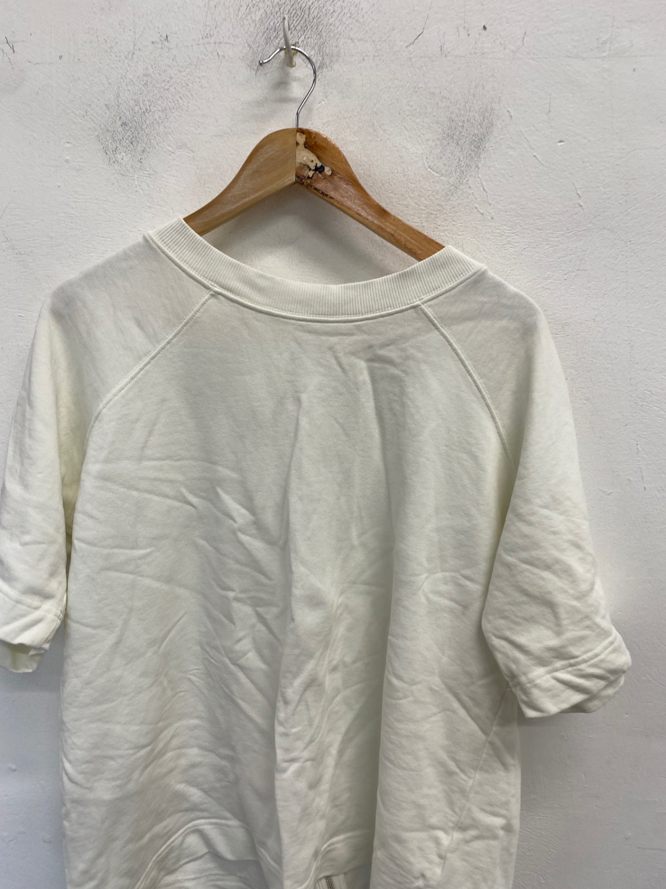 Fabulous River island Sweatshirt M Cream casual wear RG020