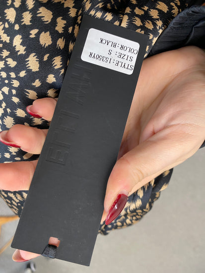 Fabulous Elli white Dress S Black and beige