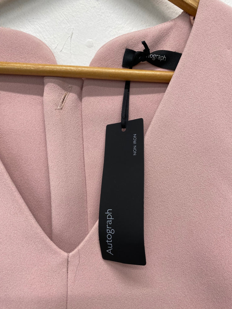 Fabulous Autograph Formal Dress Uk8 Blush Pink Occasion Events  RG020