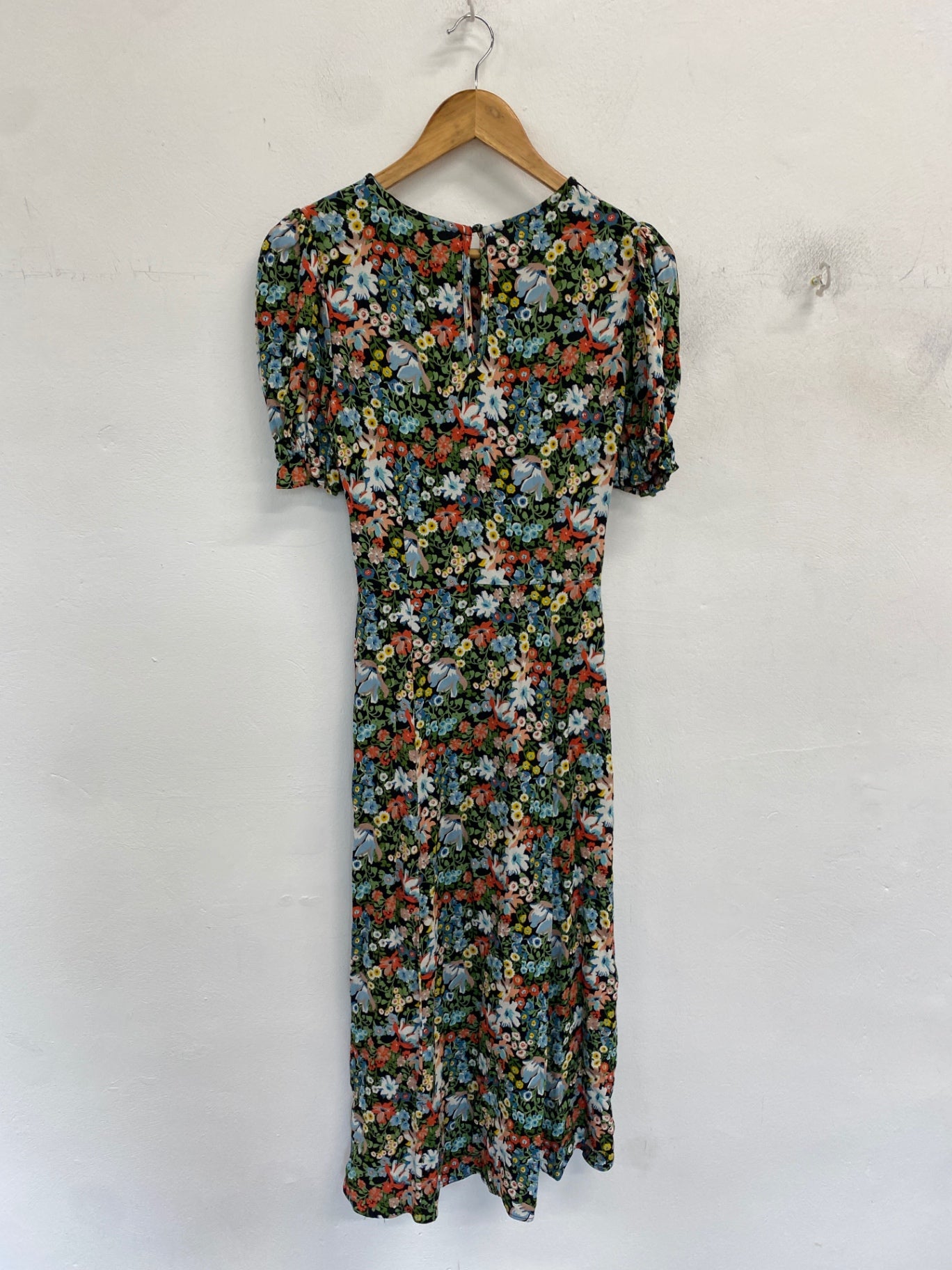 Fabulous Marks & Spencers Maxi Dress Uk 6 Multicolor Floral RG020