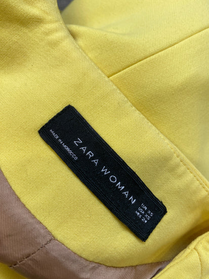 Fabulous Zara Woman Jacket XS Yellow vibrant RG020