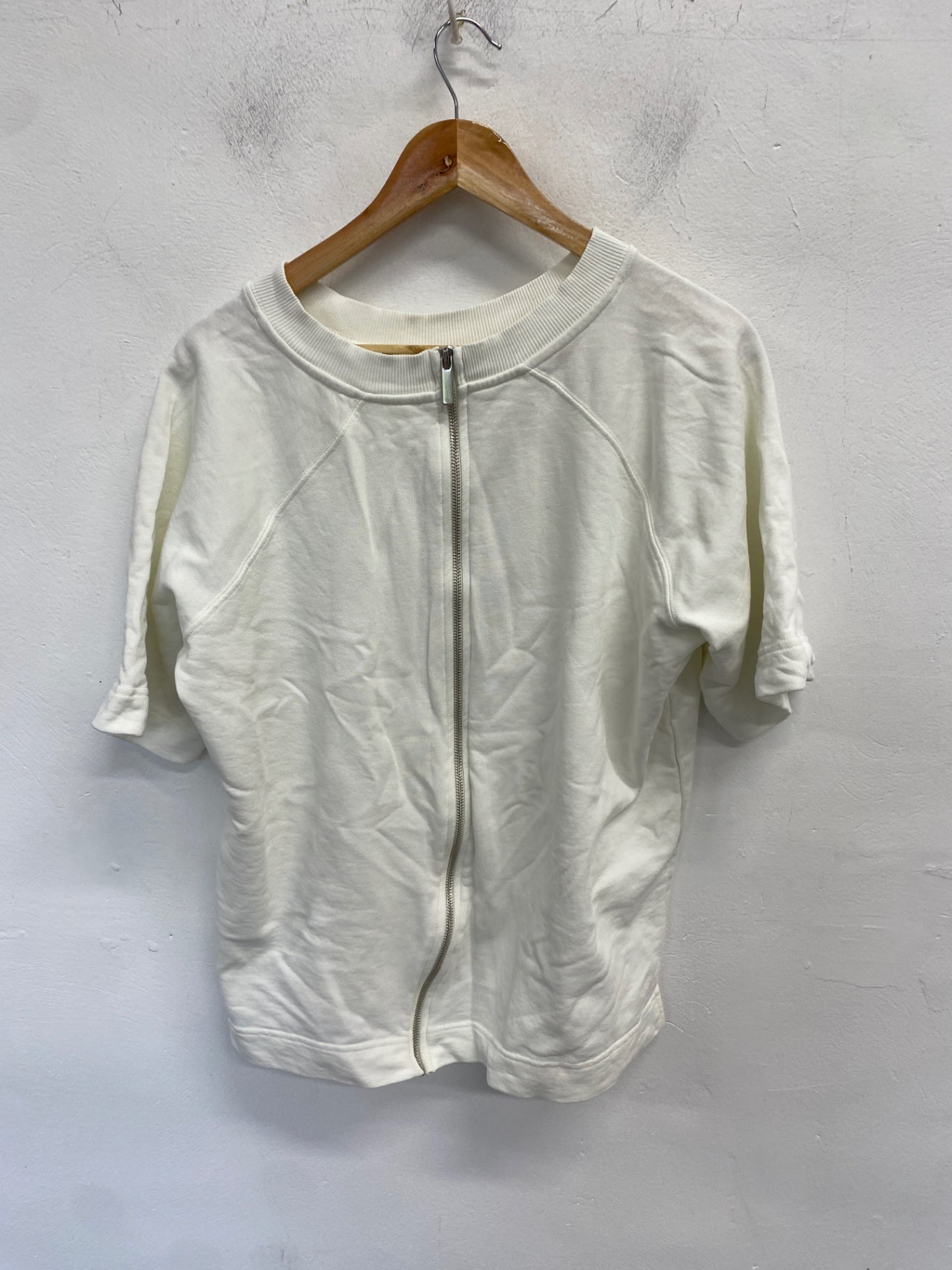 Fabulous River island Sweatshirt M Cream casual wear RG020