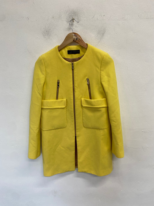 Fabulous Zara Woman Jacket XS Yellow vibrant RG020
