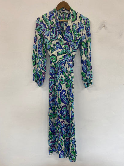 Fabulous Zara Dress S Multicolour Artsy Paisley RG020