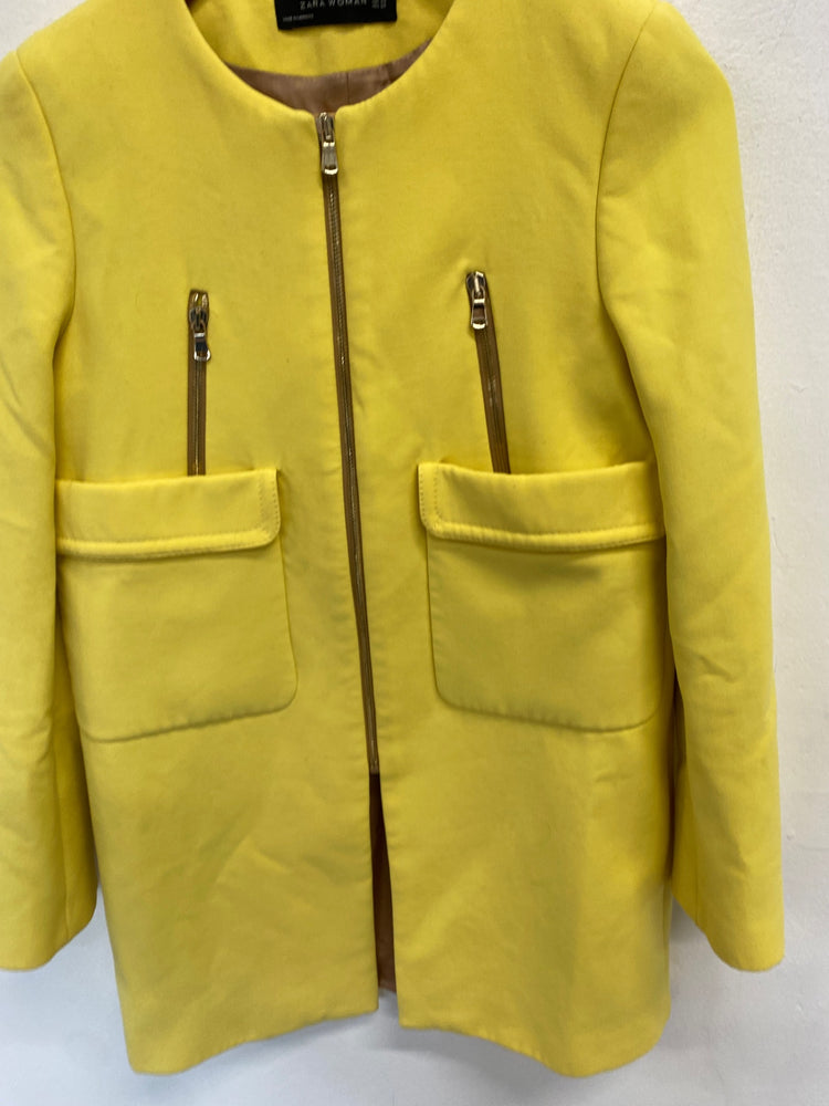 Fabulous Zara Woman Jacket XS Yellow vibrant RG020