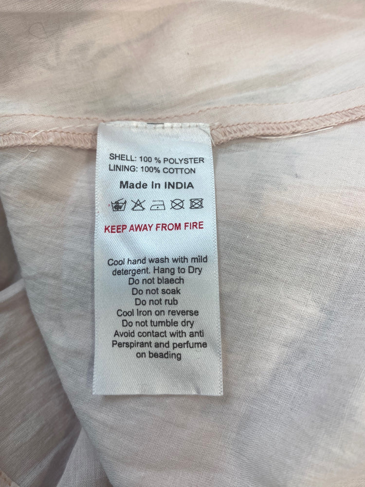 Fabulous Lace & Beads Midi Dress S Blush Pink RG020