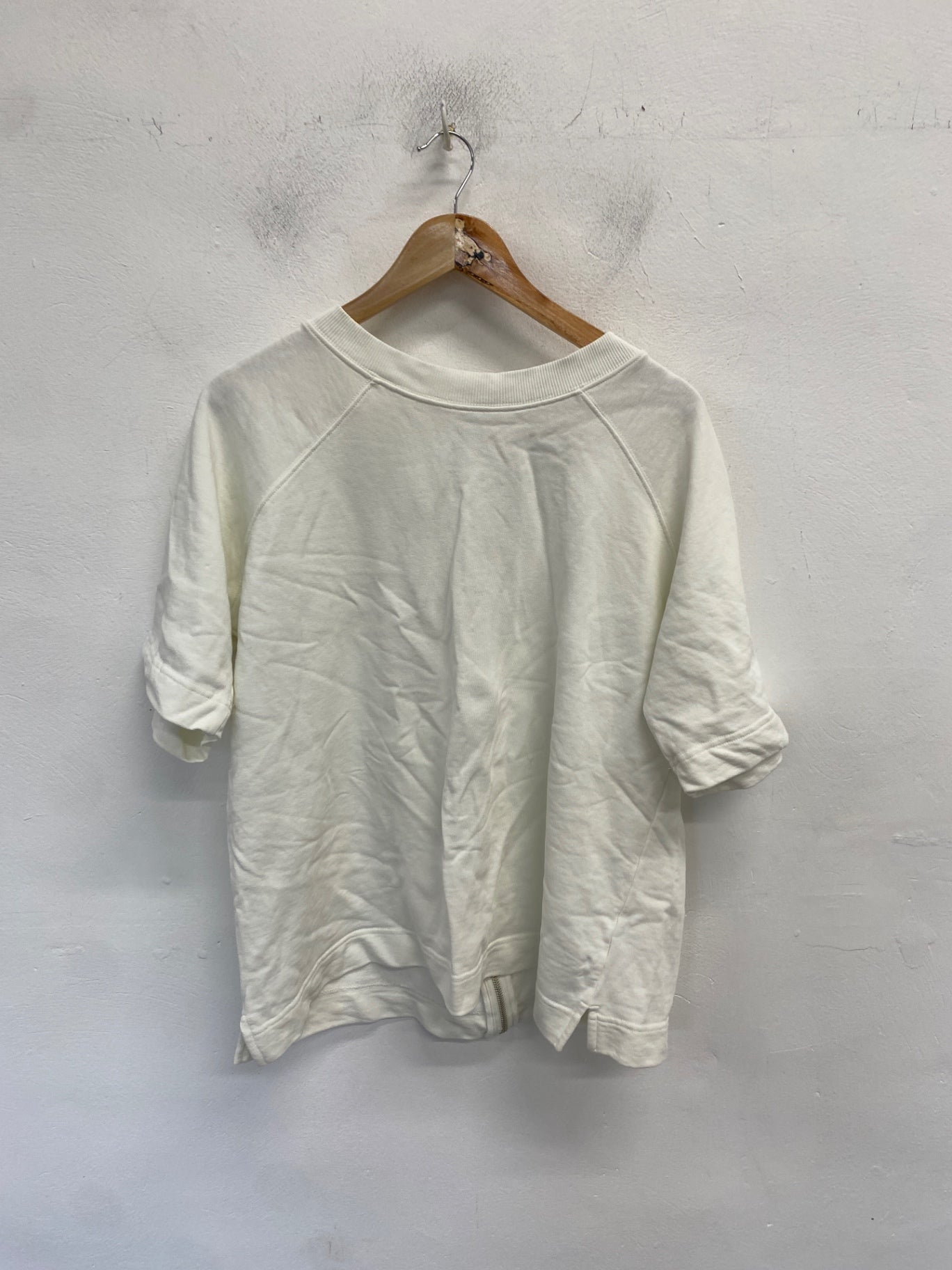 Fabulous River island Sweatshirt M Cream casual wear RG020