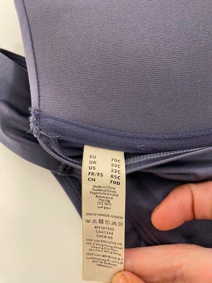 Gorgeous Hop Lun Bikini uks / 32c Dark Mauve RG020