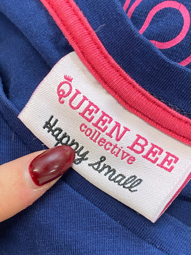 Fabulous Queen bee collective T-Shirt S Navy Blue RG020