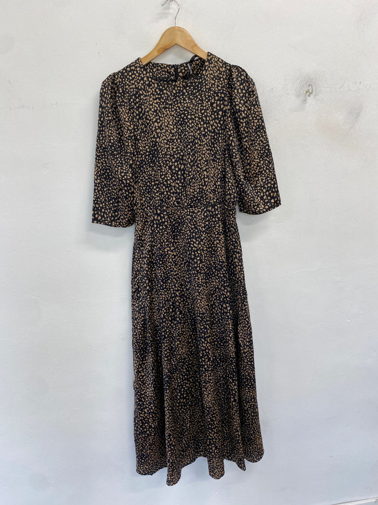 Fabulous Elli white Dress S Black and beige