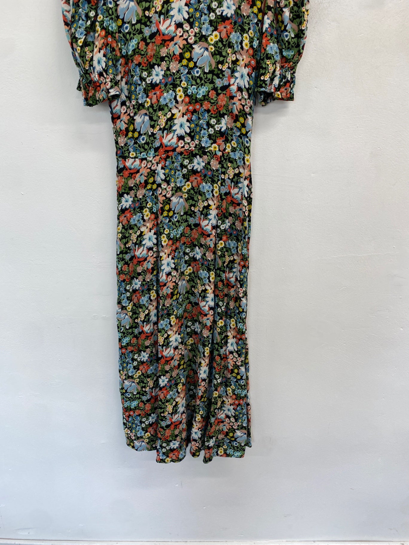Fabulous Marks & Spencers Maxi Dress Uk 6 Multicolor Floral RG020