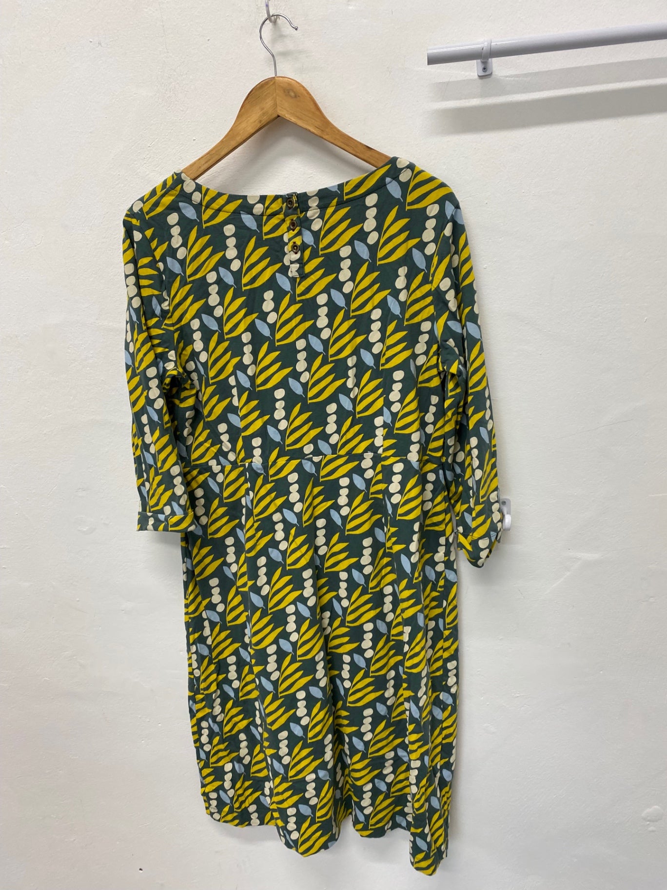 Stunning White stuff Dress uk16 Multicolored tunic smock KM001