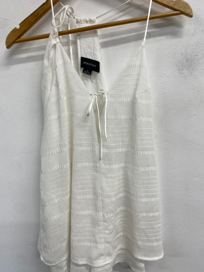 Gorgeous MINKPINK Playsuit Uk xs White