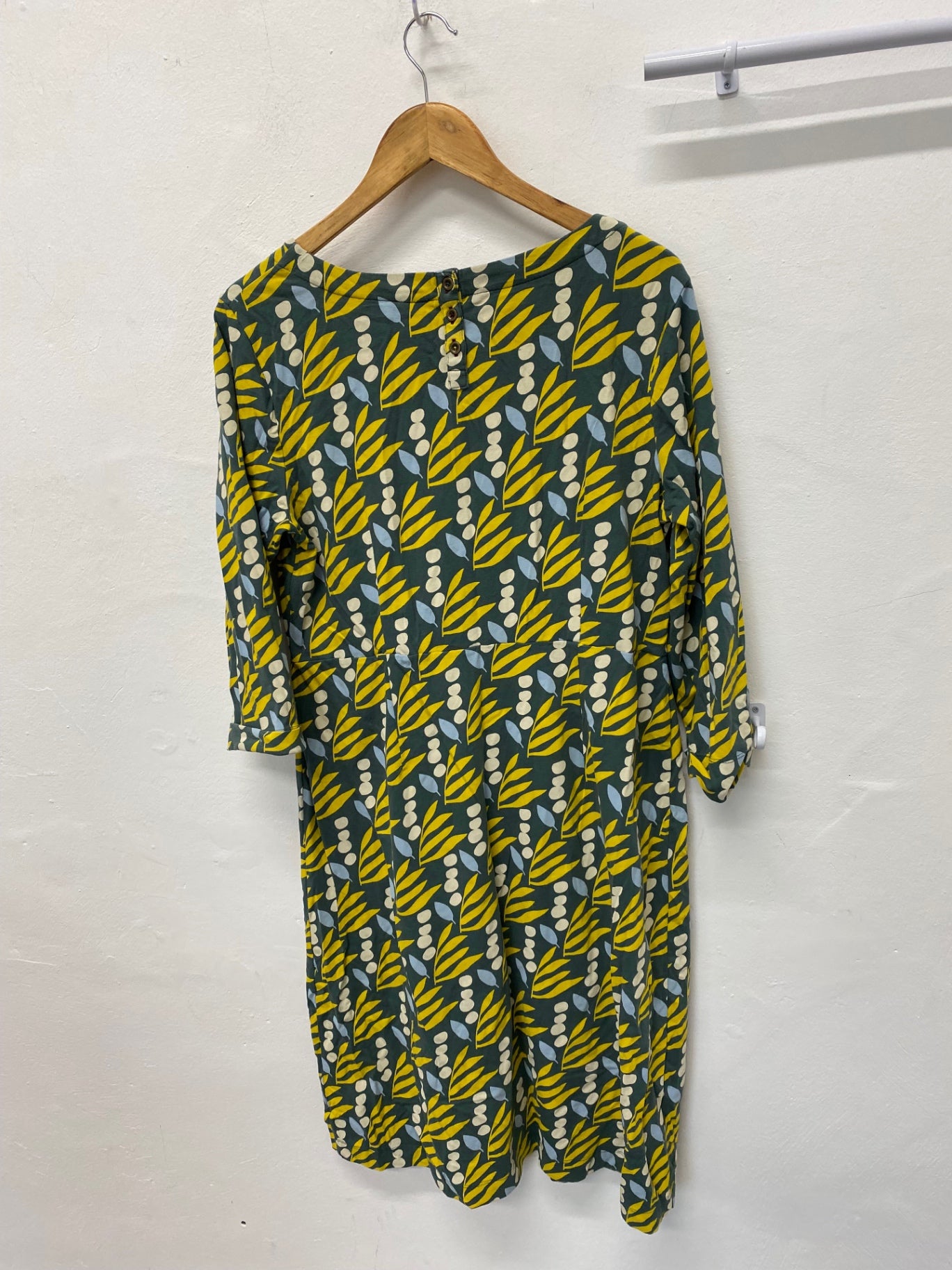 Stunning White stuff Dress uk16 Multicolored tunic smock KM001