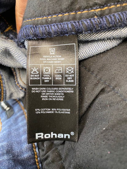 Stunning Rohan Jeans 12 R Light Blue tapered KM001