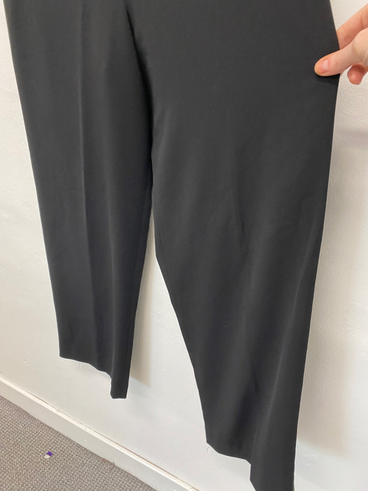 Stunning Gina Bacconi Wide leg trousers uk16 Black KM001