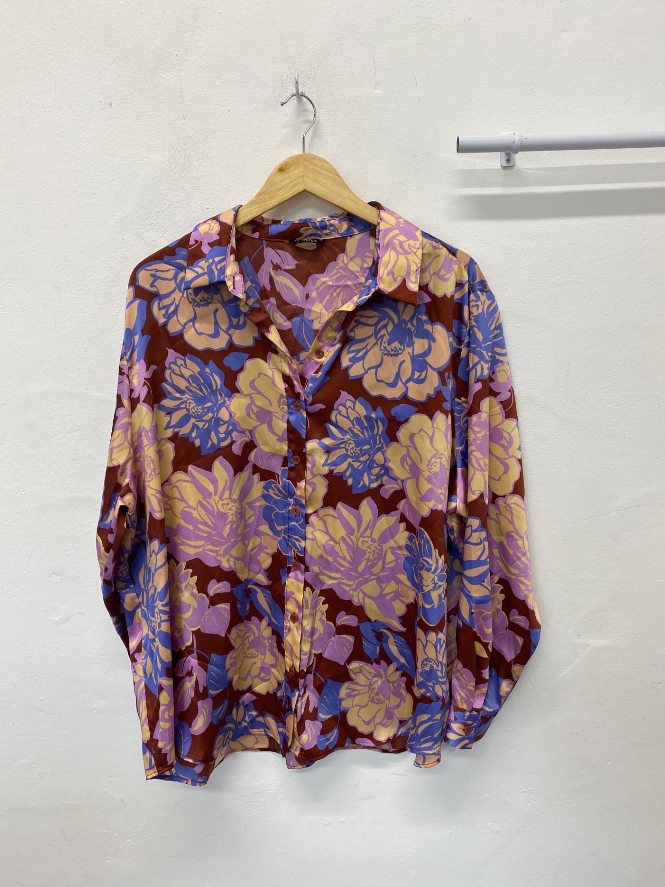 Gorgeous Et Vous Blouse uk18 Multicolor floral KM001