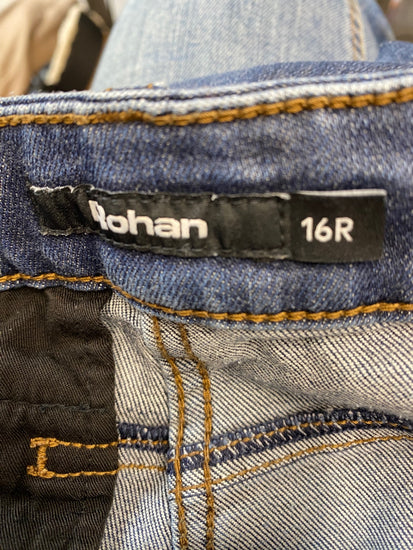 Stunning Rohan Jeans 12 R Light Blue tapered KM001